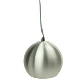 Retro Glow Silver Paradise 1 Light Aluminium Pendant