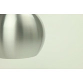 Retro Glow Silver Paradise 1 Light Aluminium Pendant