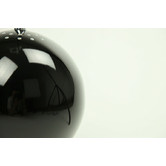 Retro Glow Black Paradise 1 Light Aluminium Pendant