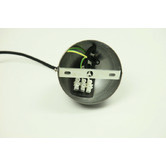 Retro Glow Black Paradise 1 Light Aluminium Pendant