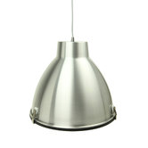 Retro Glow Orion Pendant Light in Aluminium