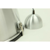 Retro Glow Orion Pendant Light in Aluminium