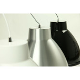 Retro Glow Orion Pendant Light in Aluminium