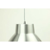 Retro Glow Orion Pendant Light in Aluminium