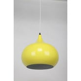 Retro Glow Luminous Yellow Sellicks 1 Light Metal Pendant