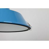 Retro Glow Light Blue Coogee 1 Light Aluminum Pendant