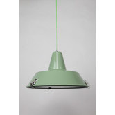 Retro Glow Light Green  Coogee 1 Light Aluminum Pendant
