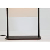 Retro Glow Bridgewater Brass Metal Table Lamp