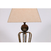Retro Glow Corindi Brass Metal Table Lamp