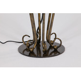 Retro Glow Corindi Brass Metal Table Lamp