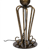 Retro Glow Corindi Brass Metal Table Lamp