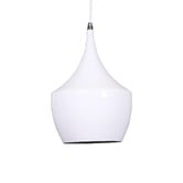 Retro Glow Duranbah 1 Light Aluminum Pendant 