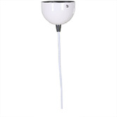 Retro Glow Duranbah 1 Light Aluminum Pendant 