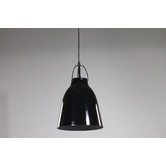 Retro Glow Curl Curl 1 Light Steel Pendant