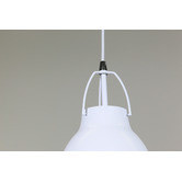 Retro Glow Curl Curl 1 Light Steel Pendant