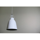 Retro Glow Curl Curl 1 Light Steel Pendant