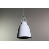 Retro Glow Curl Curl 1 Light Steel Pendant
