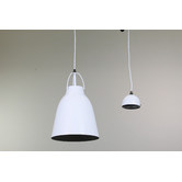 Retro Glow Curl Curl 1 Light Steel Pendant