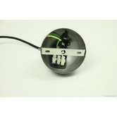 Retro Glow Black Airlie 1 Light Metal Pendant 