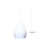Retro Glow White  Angels 1 Light Metal Pendant 