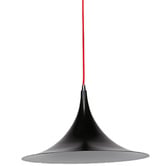 Retro Glow Red Trinity 1 Ligh Metal Pendant Light