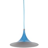 Retro Glow Red Trinity 1 Ligh Metal Pendant Light