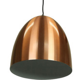 Retro Glow Copper Bathers 1 Light Aluminum Pendant