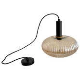 Retro Glow Memories Orange Aluminium Pendant Light