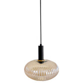 Retro Glow Memories Orange Aluminium Pendant Light