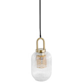 Retro Glow Sun 13cm Pendant Light