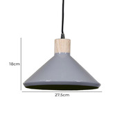 Retro Glow Elouera Aluminum Pendant Light