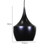 Retro Glow Duranbah 1 Light Aluminum Pendant 
