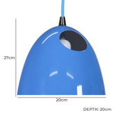 Retro Glow Rhylka Pendant Light