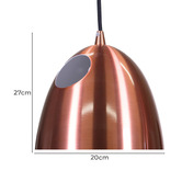 Retro Glow Rhylka Pendant Light