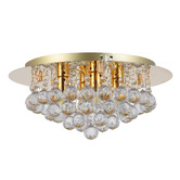 Retro Glow Rosling 35cm Crystal Ceiling Light