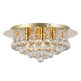 Retro Glow Rosling 35cm Crystal Ceiling Light