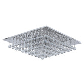 Retro Glow Sheppard Crystal Ceiling Light
