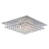 Retro Glow Sheppard Crystal Ceiling Light