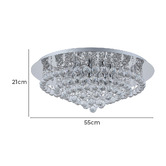 Retro Glow Rosling 55cm Ceiling Light