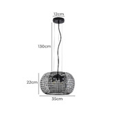 Retro Glow Forest Pendant Light