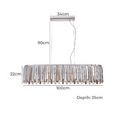 Retro Glow Daniel 8 Light Pendant