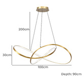 Retro Glow Cortland LED Pendant Light