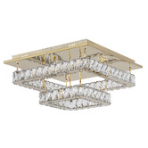 Retro Glow Milly LED Crystal Ceiling Light