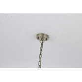 Retro Glow Tamara Iron &amp; Crystal 8 Light Chandelier