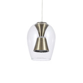 Retro Glow Betsy Iron &amp; Glass LED Pendant Light
