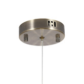 Retro Glow Betsy Iron &amp; Glass LED Pendant Light
