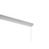 Retro Glow Arlette Iron &amp; Crystal LED Pendant Light