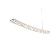 Retro Glow Arlette Iron &amp; Crystal LED Pendant Light