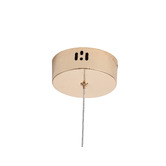 Retro Glow Ashlea Iron &amp; Crystal LED 2 Light Pendant