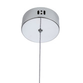 Retro Glow Deborah Iron &amp; Crystal LED Pendant Light